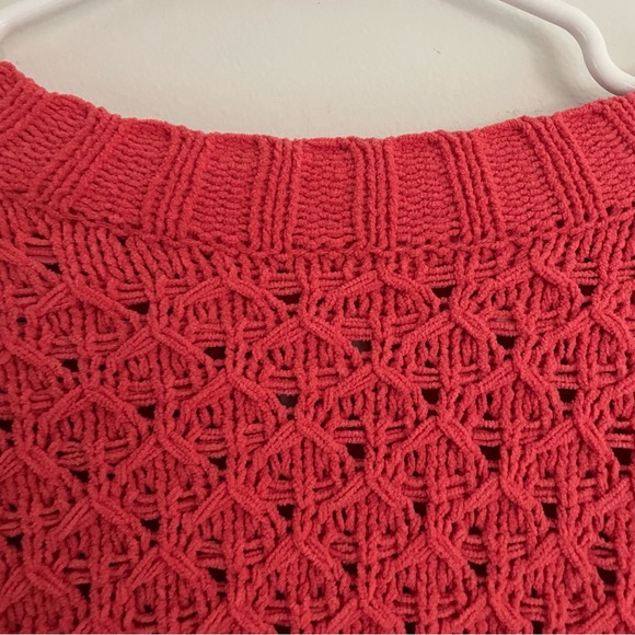 AND Coral Pink Salmon Long Sleeved Sweater - Picture 8 of 14